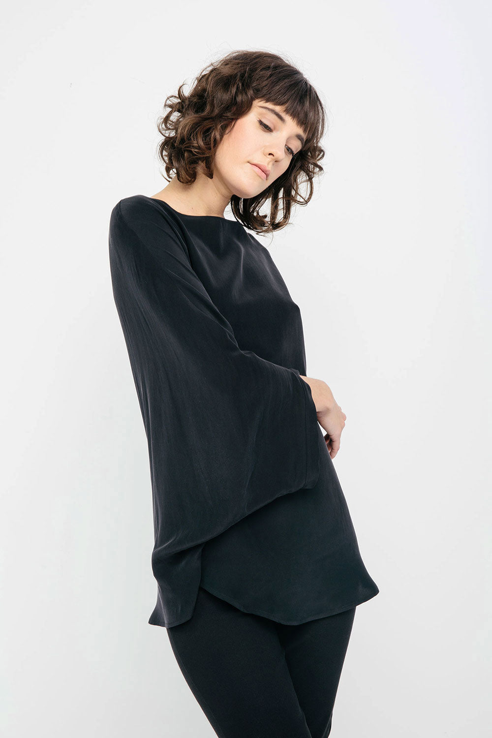 Artist Smock in Silk Crepe