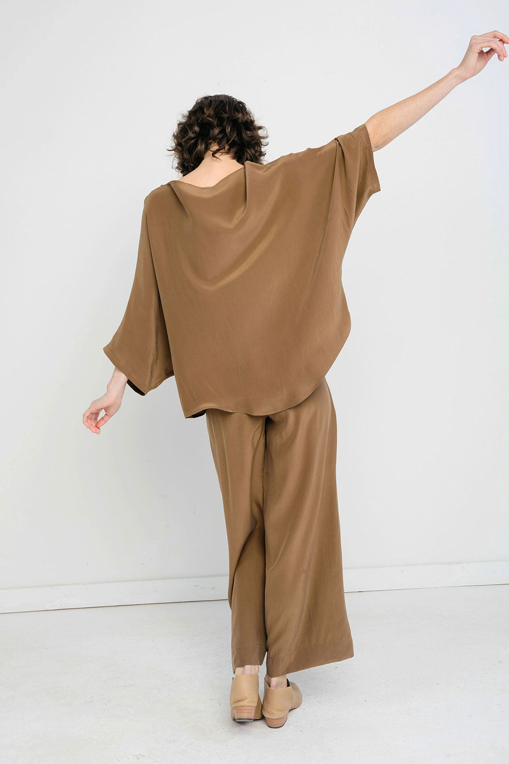 Artist Smock in Silk Crepe