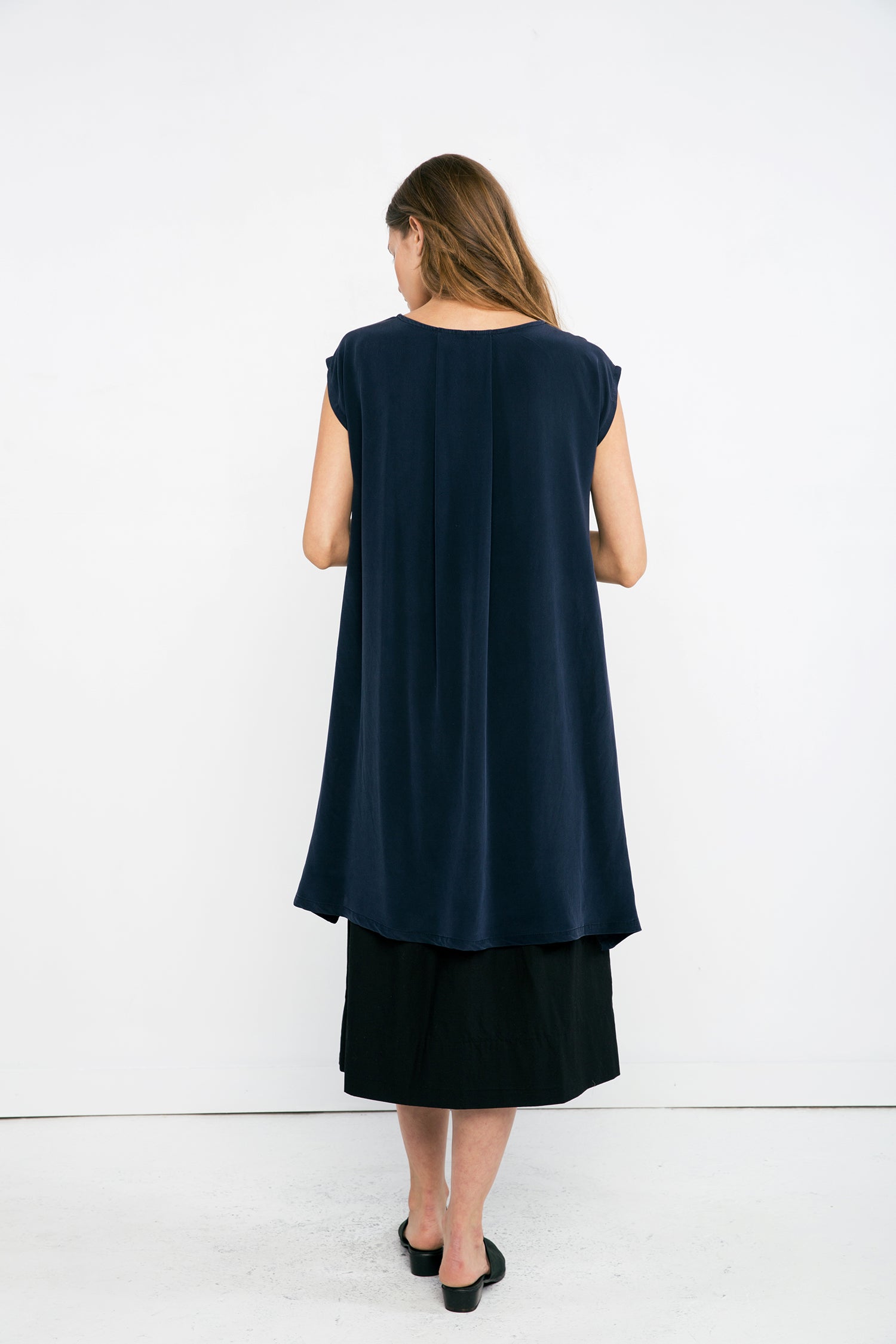Josephine Tunic in Silk Crepe
