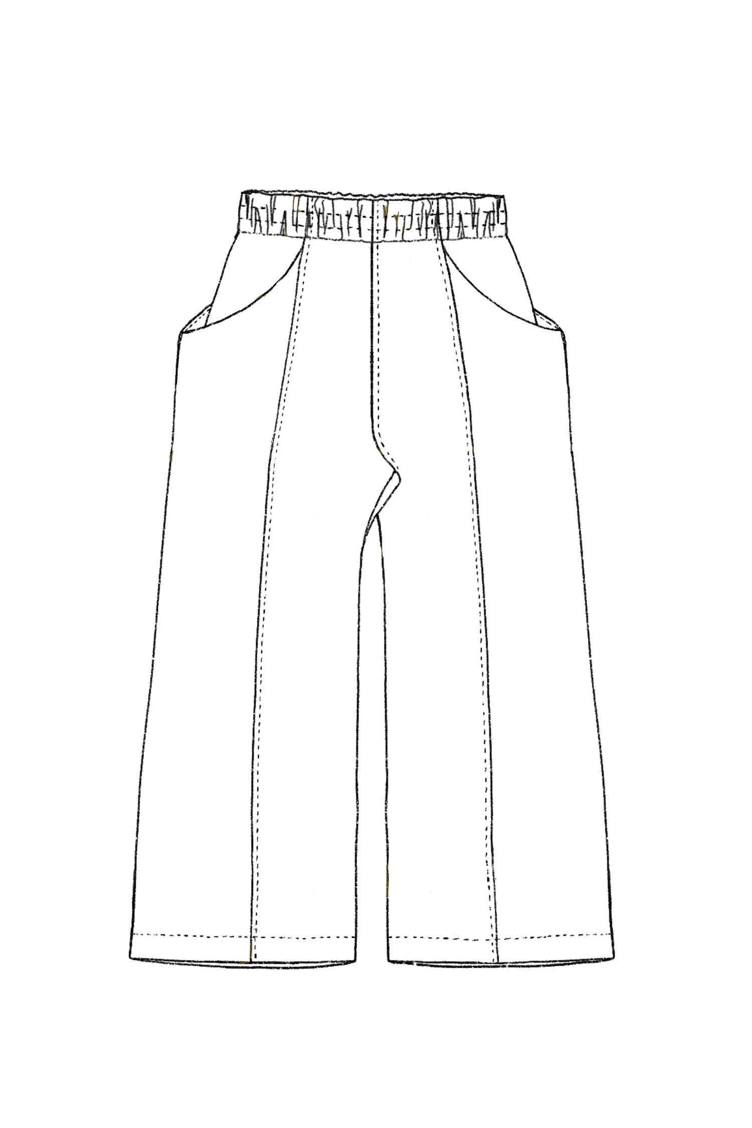 Clyde Culotte Digital Sewing Pattern | Coming Soon, Join the Waitlist →