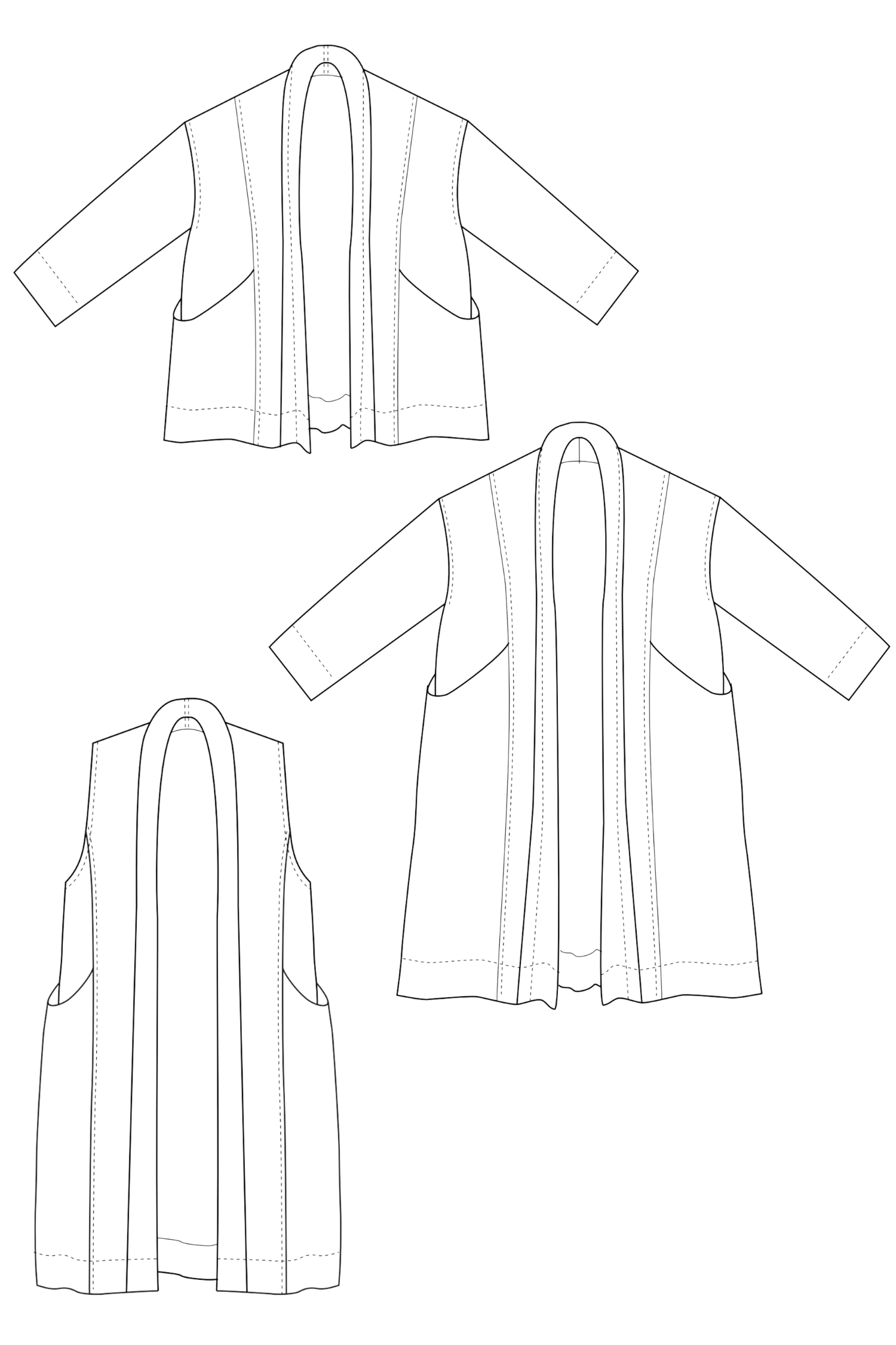 Clyde Outerwear Digital Sewing Pattern | Coming Soon, Join the Waitlist →