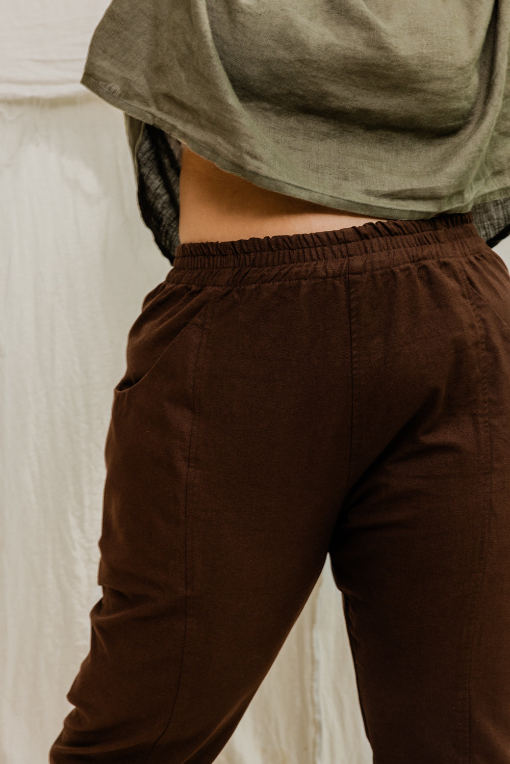 Clyde Work Pant in Organic Cotton Canvas, Umber, Size 1X-Short | Ready to Ship
