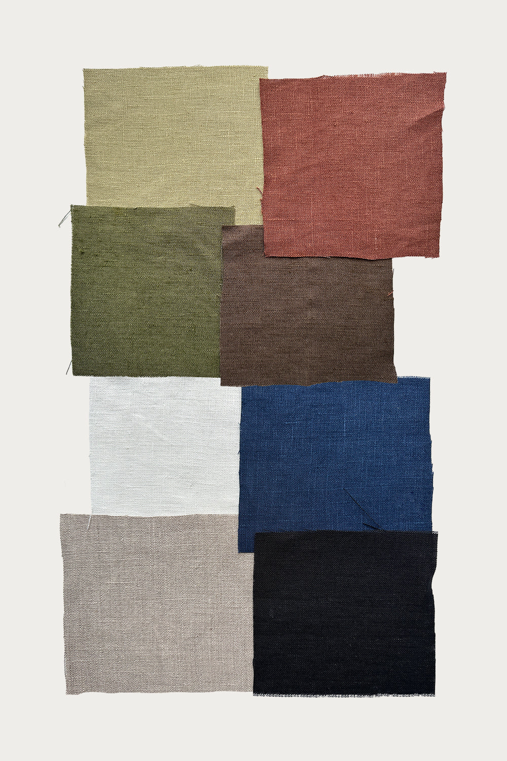 Midweight Linen Fabric Swatch Kit