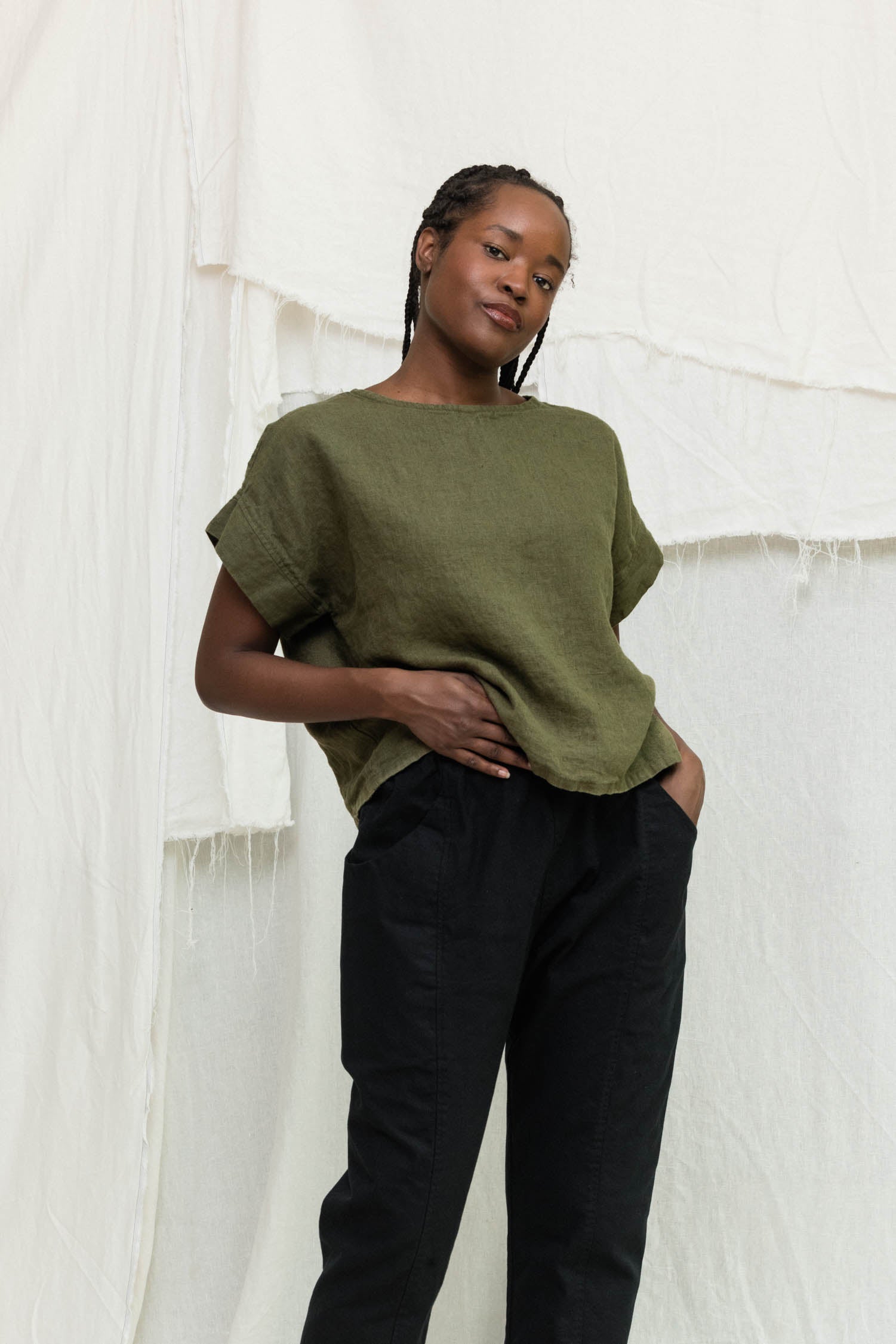 Midweight Linen | Verte