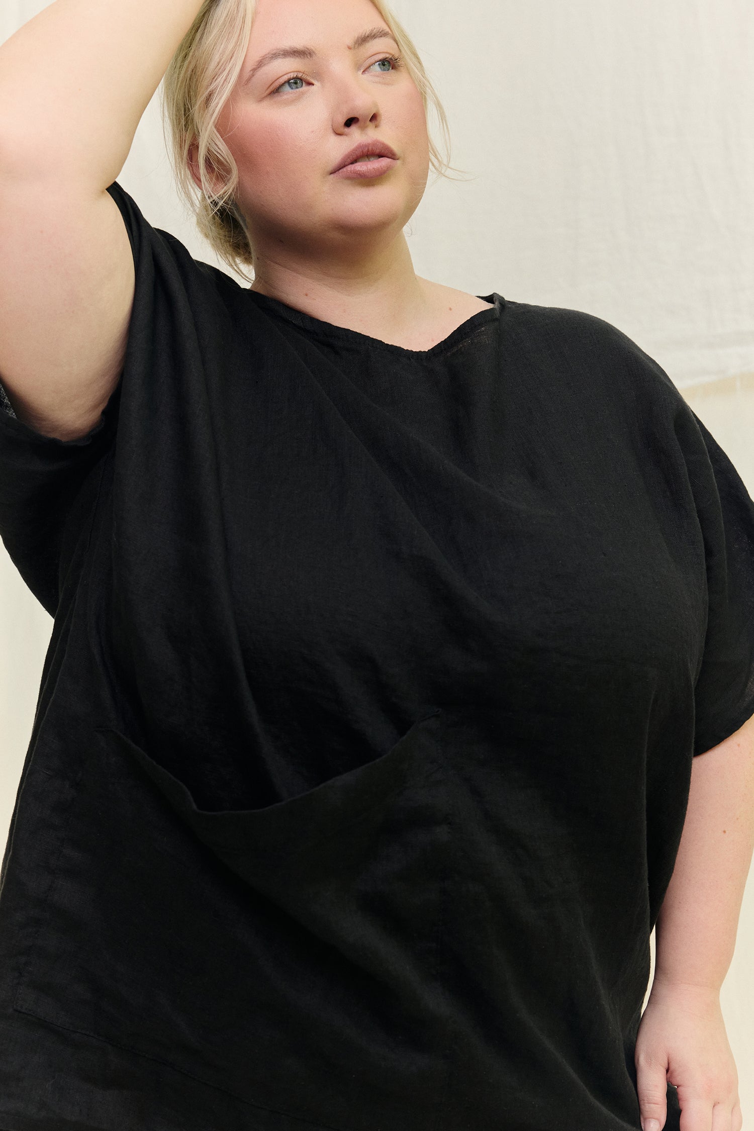 Harper Tunic in Lightweight Linen