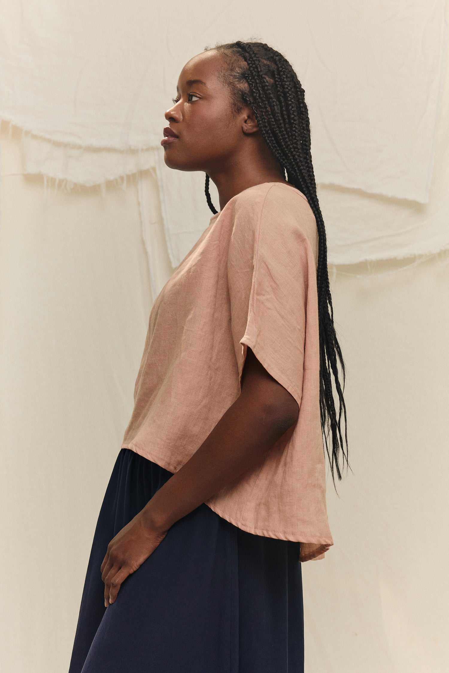Linn Tee in Lightweight Linen